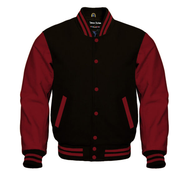 Varsity Jacket (Multi Maroon) - Image 23
