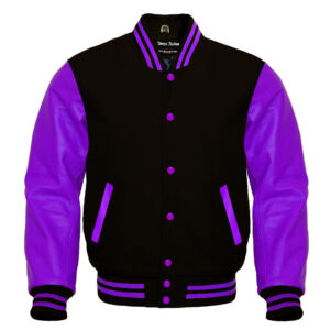 Varsity Jacket (Multi Purple)