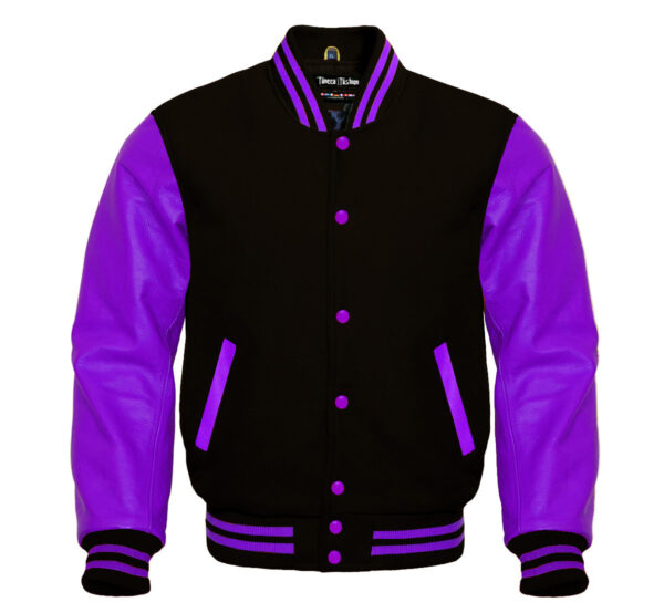 Varsity Jacket (Multi Purple)