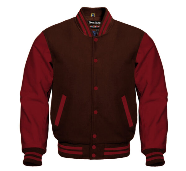 Varsity Jacket (Multi Maroon) - Image 21