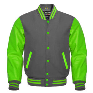 Varsity Jacket (Multi K Green)