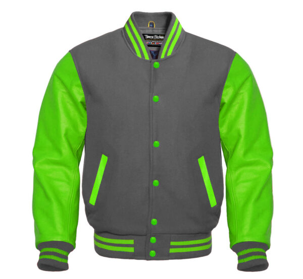 Varsity Jacket (Multi K Green)