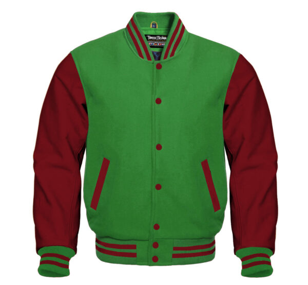 Varsity Jacket (Multi Maroon) - Image 15
