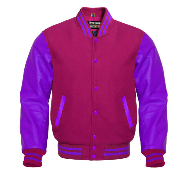 Varsity Jacket (Multi Purple) - Image 9