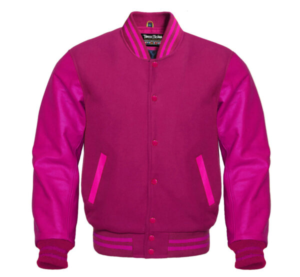 Varsity Jacket (Multy Hot Pink) - Image 7