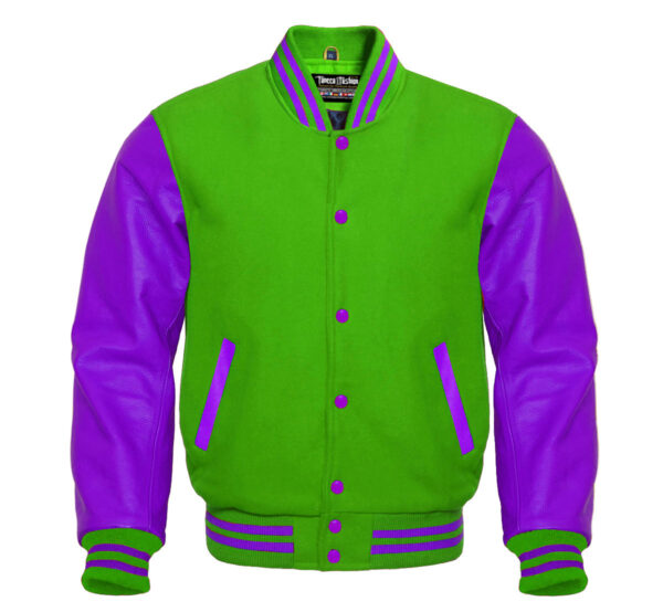 Varsity Jacket (Multi Purple) - Image 7