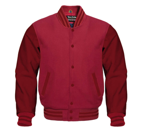 Varsity Jacket (Multi Maroon) - Image 7