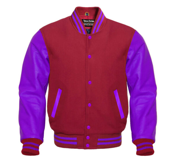 Varsity Jacket (Multi Purple) - Image 5