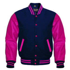 Varsity Jacket (Multy Hot Pink)
