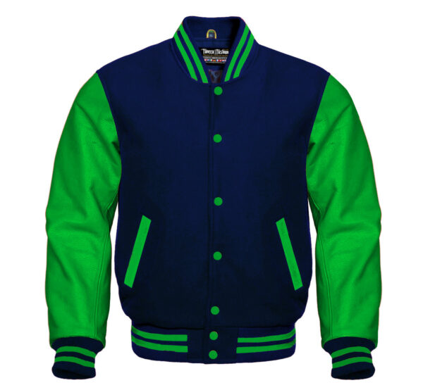 Varsity Jacket (Multi Green) - Image 5