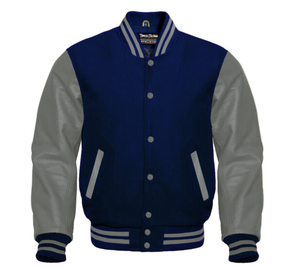 Varsity Jacket (Multi Grey) - Image 15