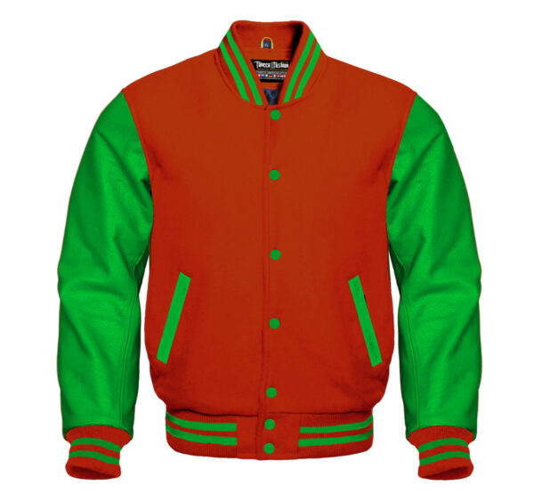 Varsity Jacket (Multi Green) - Image 3