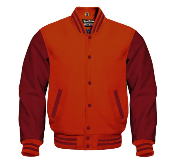 Varsity Jacket (Multi Maroon) - Image 3