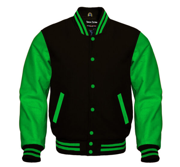Varsity Jacket (Multi Green)