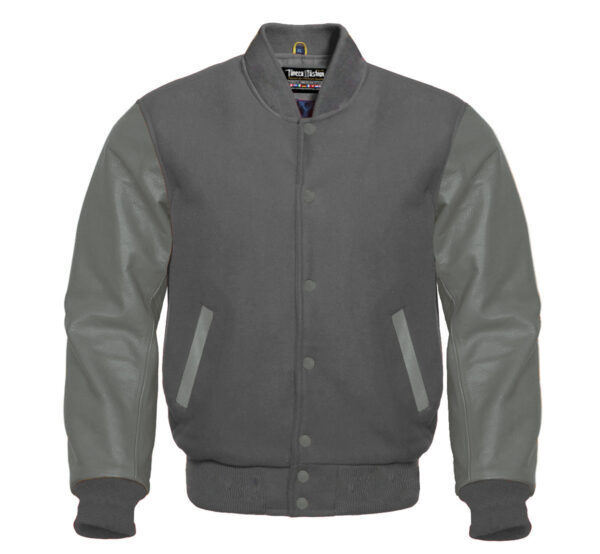Varsity Jacket (Multi Grey) - Image 9