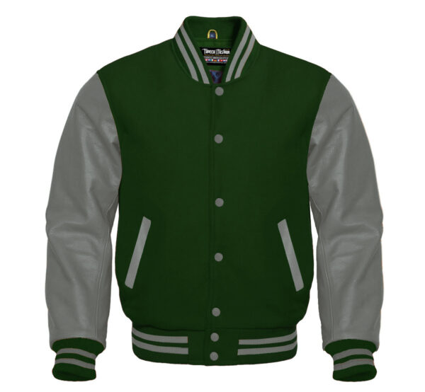 Varsity Jacket (Multi Grey) - Image 7