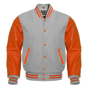 Varsity Jacket (Multi Orange)