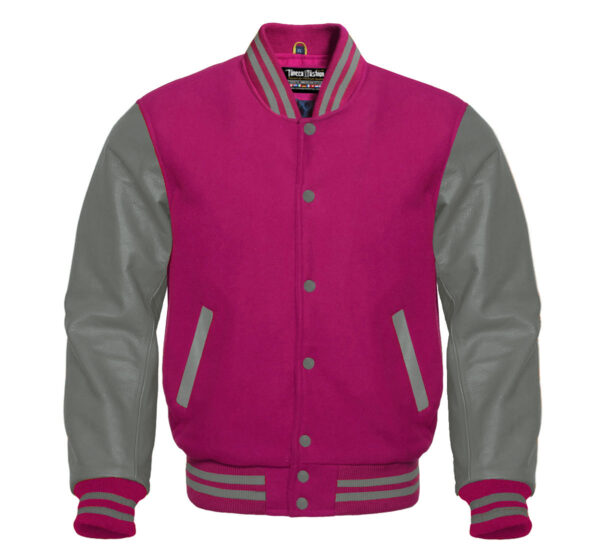 Varsity Jacket (Multi Grey)