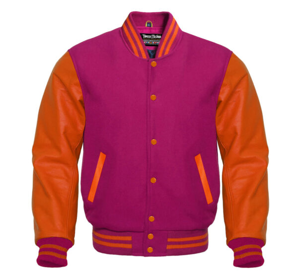 Varsity Jacket (Multi Orange) - Image 9