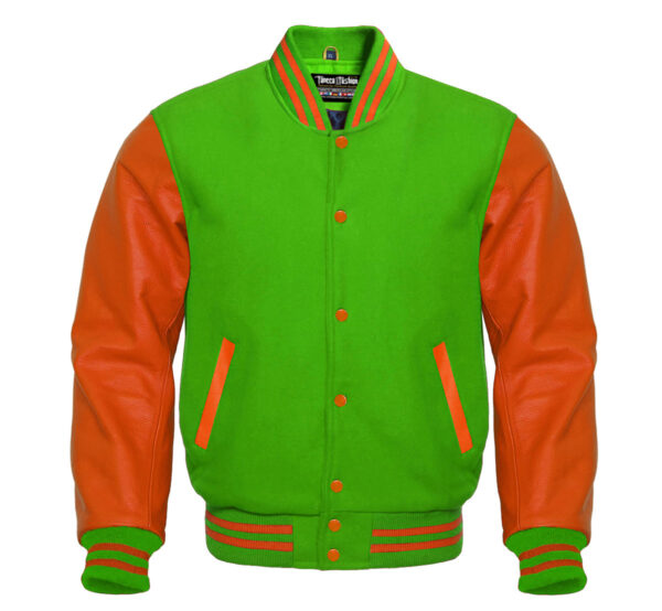 Varsity Jacket (Multi Orange) - Image 7