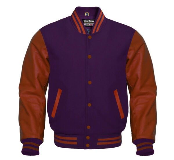 Varsity Jacket (Multi Brown) - Image 5