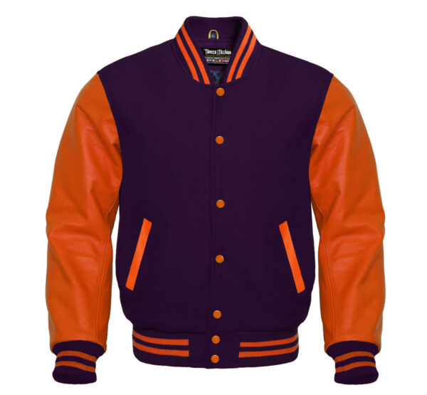 Varsity Jacket (Multi Orange) - Image 3