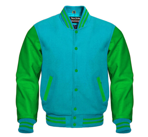 Varsity Jacket (Multi Green) - Image 11