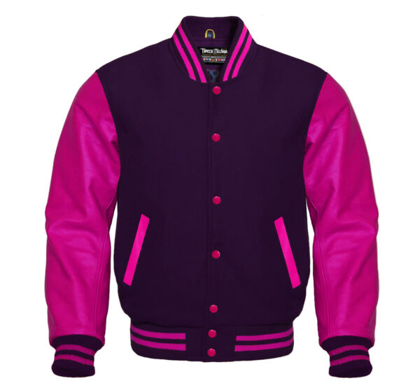 Varsity Jacket (Multy Hot Pink) - Image 31