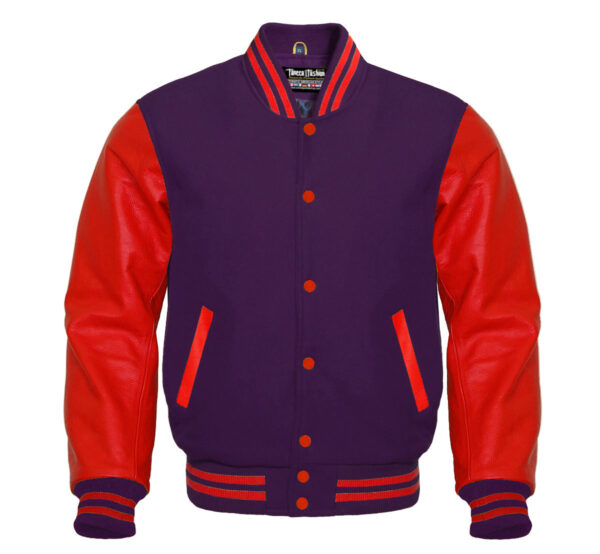 Varsity Jacket (Multi Red) - Image 5