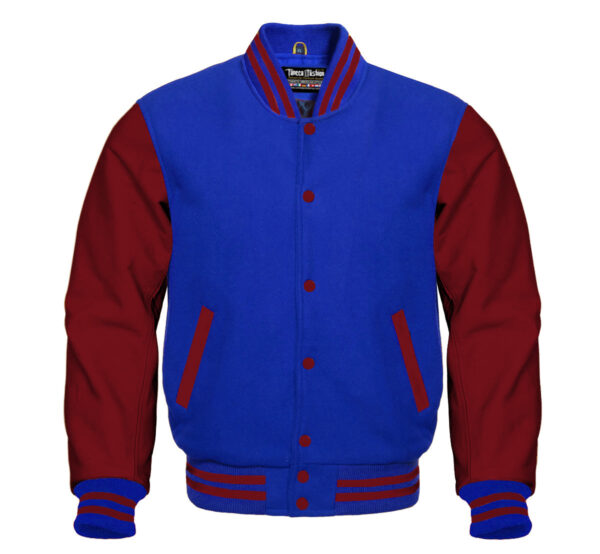 Varsity Jacket (Multi Maroon) - Image 31