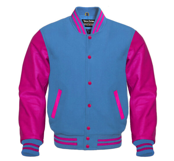 Varsity Jacket (Multy Hot Pink) - Image 25