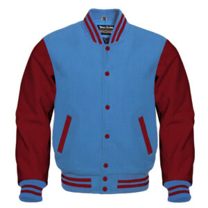 Varsity Jacket (Multi Maroon)