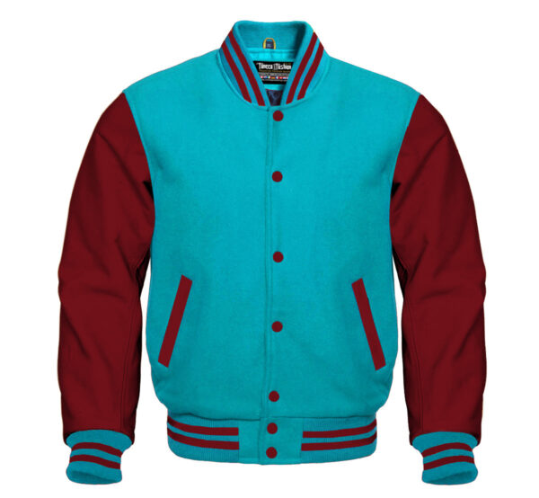 Varsity Jacket (Multi Maroon) - Image 27