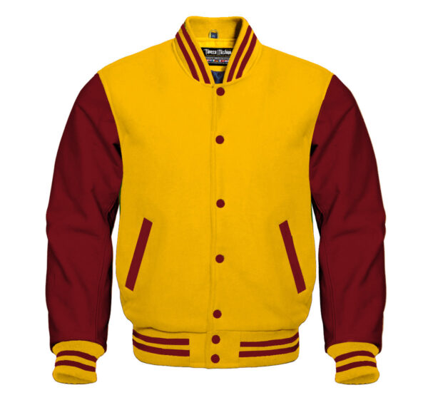 Varsity Jacket (Multi Maroon) - Image 25