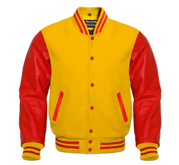 Varsity Jacket (Multi Red)